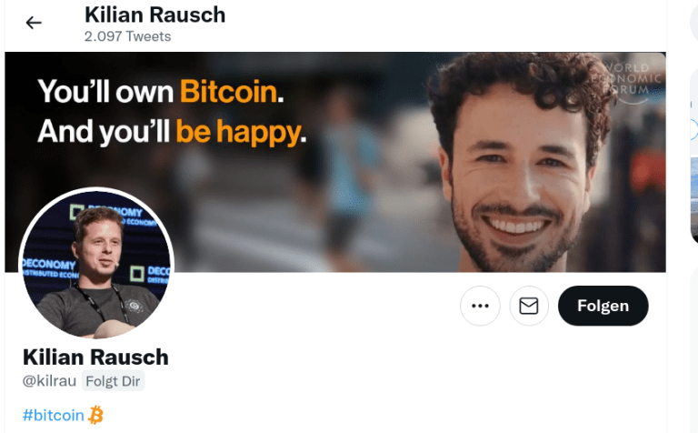 Kilian Rauisch's Twitter profile