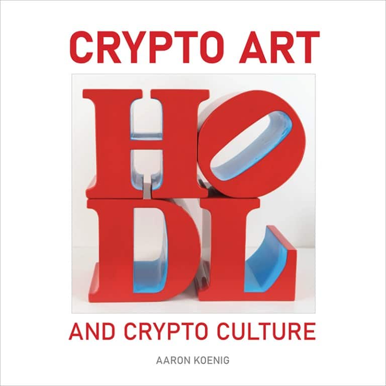 Le nouveau projet de livre d'Aaron : le crypto-art.