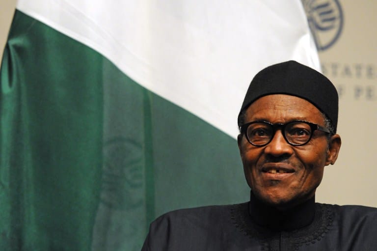 O Presidente da Nigéria Muhammadu Buhari. Image by U.S.