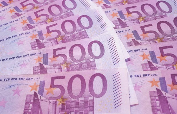 Преди струваше повече: най-високата банкнота в еврозоната. Снимка от Peter Linke чрез flickr.com. Лиценз: Публично достояние