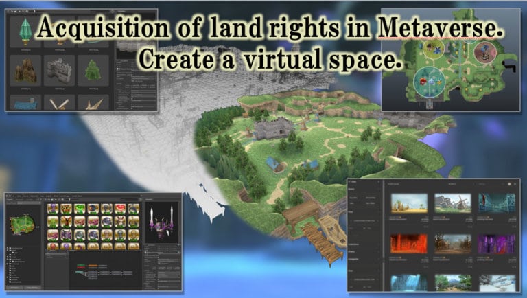 Gracze będą mogli nabywać prawa do ziemi i tworzyć własne wirtualne przestrzenie.