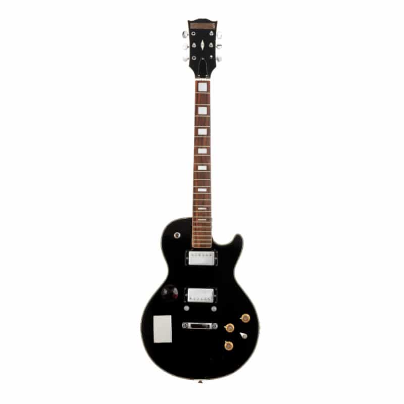 Kopie der Gibson Les Paul Gitarre, die John Lennon seinem Sohn geschenkt hat