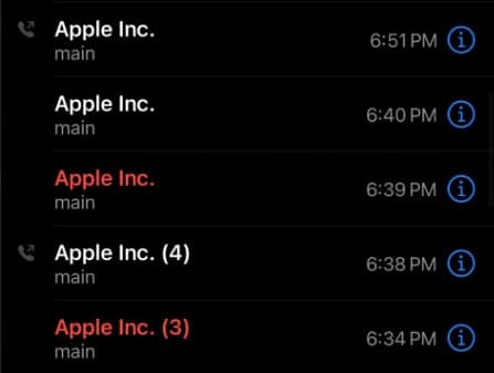 Podvržené číslo společnosti Apple - Zdroj: @Serpent