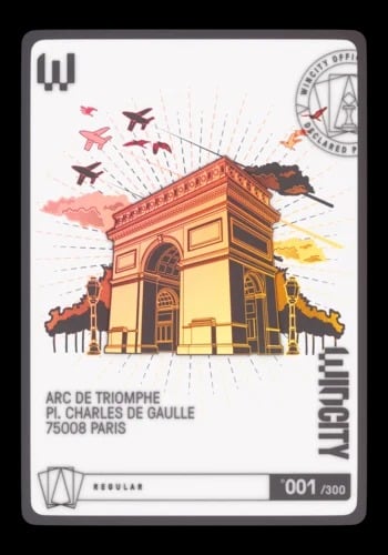 NFT Wincity of Arc de Triomphe (regular)