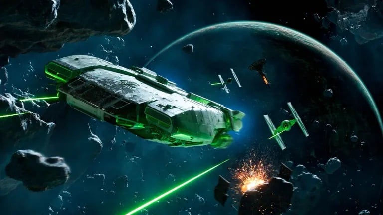 A screenshot from Star Wars Outlaws. 图片：Ubisoft Ubisoft