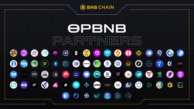 Non-exhaustive list of partners present on layer 2 opBNB